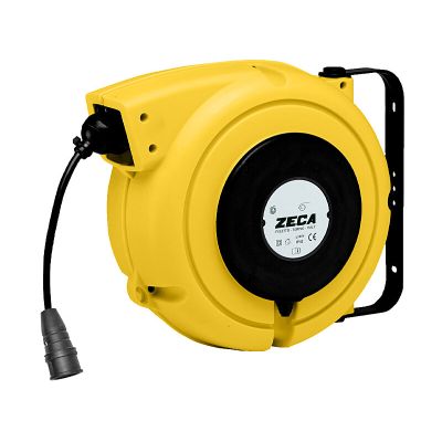 Kabelaufroller geschlossen 7325, gelb