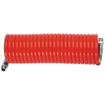 PA-Spiralschlauch, rot - 6/8mm