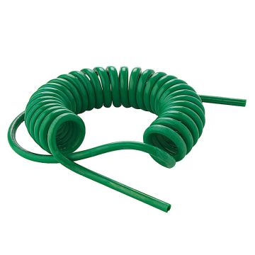 PU-Spiralschlauch CEJN, grün - 8/12mm