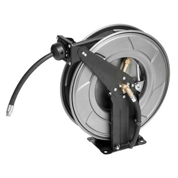 Schlauchroller offen, aus Stahlblech