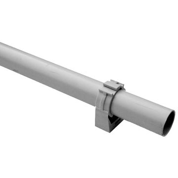 Mantelrohr grau,  27,8/32,0mm