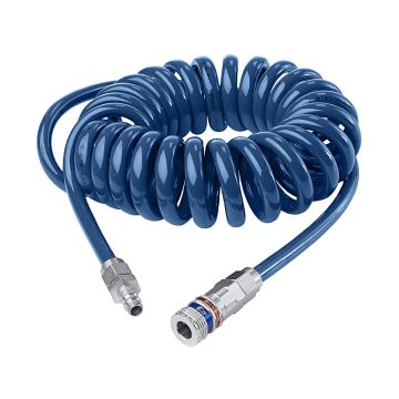 PU-Spiralschlauch CEJN, blau - 6,5/10mm