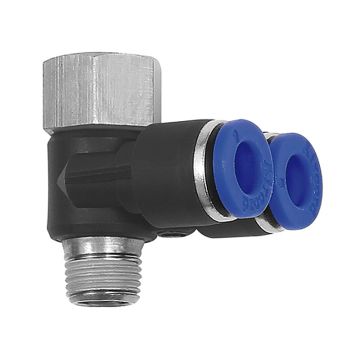 Y-Winkelsteckverschraubung Blaue Serie