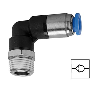 L-Steckverschraubung Blaue Serie