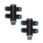 Kategorie 4-fach mit Innensechskant und Aussengewinde image